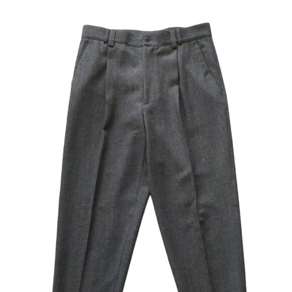 (SOLD) Versus Versace Vintage Grey Wool Men's Two Piece Suit Size 36/50 - Picture 9 of 12